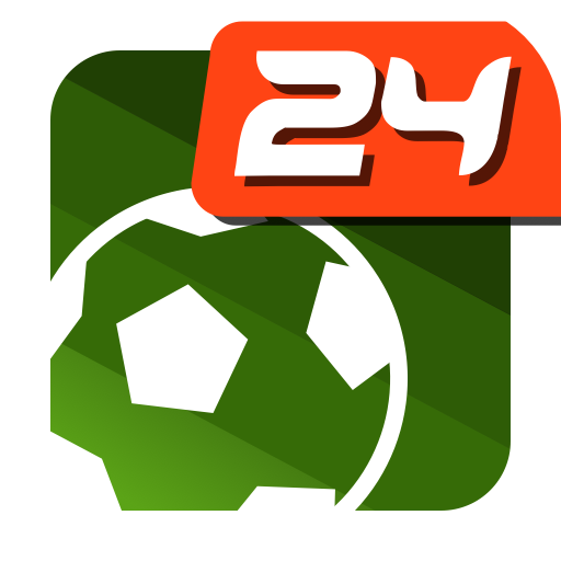 Logo Futbol24 - Tỷ số bóng đá và dữ liệu trực tuyến phong cách cổ điển